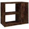 vidaXL Sidosk&aring;p r&ouml;kf&auml;rgad ek 60x30x50 cm konstruerat tr&auml;