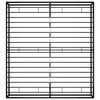 vidaXL Sängram utan madrass svart metall 180x200 cm