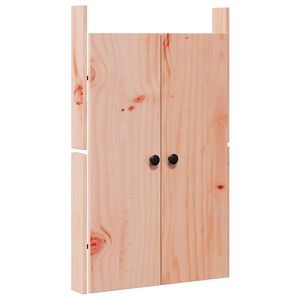 vidaXL Köksdörr Brun 50 x 9 x 82 cm massiv douglas