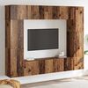 vidaXL TV-bänkset 8 pcs Gammalt trä 80 x 30 x 30 cm Konstruerat trä