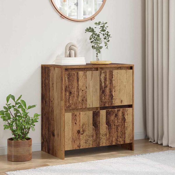 vidaXL Sideboard Gammalt tr&auml; 70 x 41 x 75 cm Konstruerat tr&auml;