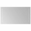vidaXL LED Badrumsspegel Transparent 70 x 40 cm h&auml;rdat glas