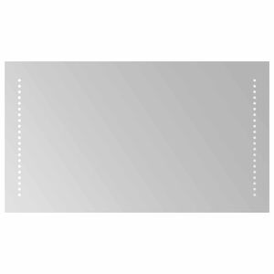 vidaXL LED Badrumsspegel Transparent 70 x 40 cm h&auml;rdat glas
