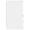 vidaXL Sängbord vit 43x36x60 cm