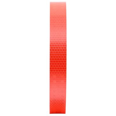vidaXL Reflextejp röd 2,5 cmx50 m PVC