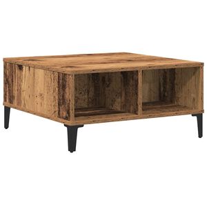 vidaXL Kaffeebord Gammalt tr&auml; 60 x 60 x 30 cm