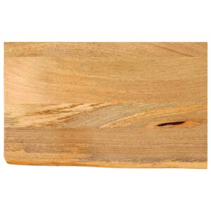 vidaXL Bordsskiva 40x20x2,5 cm levande kant massivt mangotr&auml;