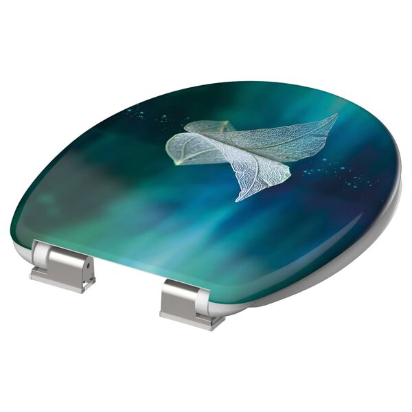 SCH&Uuml;TTE Toalettsits med mjuk st&auml;ngning FALLEN LEAF