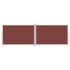 vidaXL Inf&auml;llbar sidomarkis 220x600 cm brun