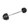 vidaXL Skivst&aring;ng med vikter 60 kg
