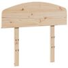 vidaXL Huvudgavel 90 cm massiv furu