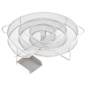 vidaXL Kallr&ouml;ksgenerator rund 19,5 cm rostfritt st&aring;l