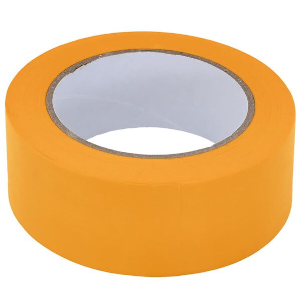 vidaXL M&aring;lartape 12 pcs Gul 50mm x 50m Papper