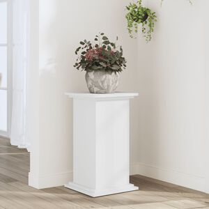 vidaXL V&auml;xtst&auml;ll vit 33x33x60 cm konstruerat tr&auml;