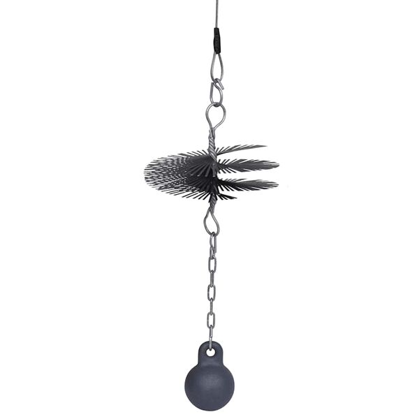 vidaXL Rund skorstensviska 15 cm diameter