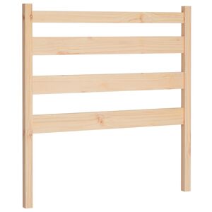 vidaXL S&auml;nggavel 106x4x100 cm massiv furu