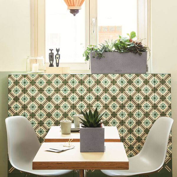 LECHUZA Odlingsenhet BALCONERA Stone 50 ALL-IN-ONE grå