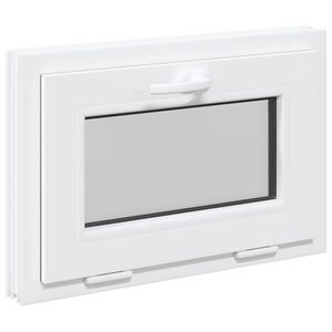 vidaXL K&auml;llarf&ouml;nster RISOR 60 x 40 cm PVC och glas