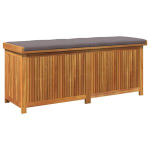 vidaXL Kuddl&aring;da utomhus 150x50x60,5 cm massivt tr&auml; akacia