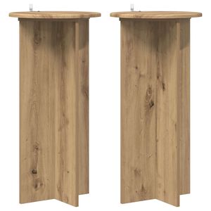 vidaXL V&auml;xtst&auml;ll 2 pcs Artisan-ek 40 x 40 x 80 cm Konstruerat tr&auml;