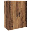 vidaXL V&auml;ggsk&aring;p Gammalt tr&auml; 69,5 x 34 x 90 cm Konstruerat tr&auml;