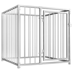 vidaXL Hundg&aring;rd f&ouml;r utomhusbruk 100x100x100 cm