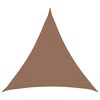 vidaXL Sols&auml;tt segel Taupe 2 x 2 x 2 m HDPE