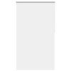 vidaXL Rullgardin m&ouml;rkl&auml;ggning vit 120x210 cm tyg bredd 116,6 cm