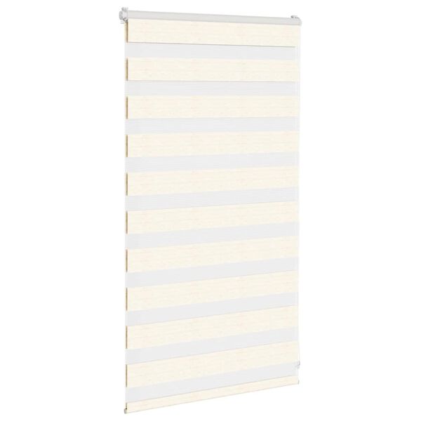 vidaXL Rullgardin zebra 75x100 cm tyg bredd 70,9 cm polyester