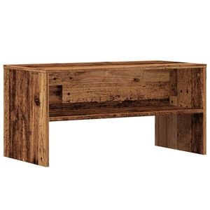 vidaXL Tv-b&auml;nk &aring;ldrat tr&auml; 80x40x40 cm konstruerat tr&auml;