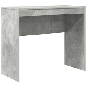 vidaXL Skrivbord Betonggr&aring; 90 x 40 x 76 cm