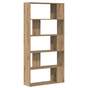vidaXL Boksk&aring;p 80 x 24 x 159 cm Konstruerat tr&auml; Artisan Ek