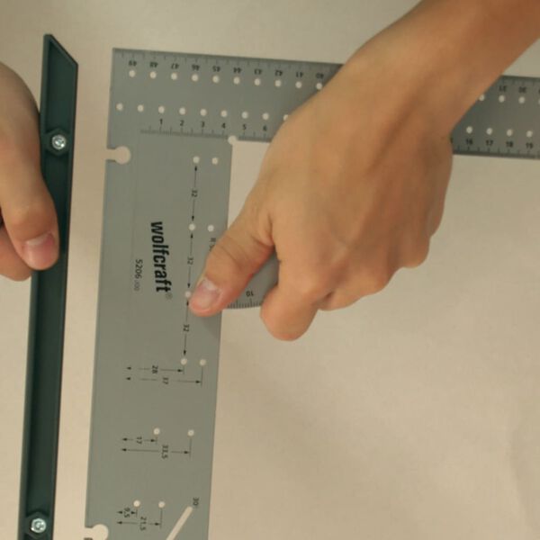 wolfcraft Universell vinkel 500 mm 5206000