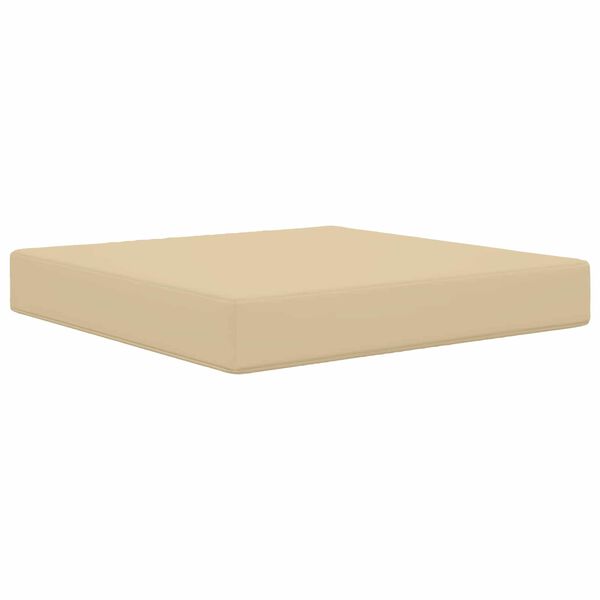 vidaXL Utomhus Soffa Kudde Beige 60 x 60 x 8 cm Polyester