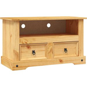 vidaXL TV-b&auml;nk mexikansk Coronastil furu 91x43x56 cm