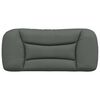 vidaXL Headboard Cushion "Hvar" Dark Grey 80 cm Fabric
