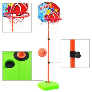 vidaXL Basketkorg med boll f&ouml;r barn