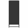 vidaXL Skohylla svart 48x38x97,5 cm konstruerat trä