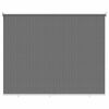 vidaXL Utomhus Rullgardin 90% UV Block Ljusgr&aring; 120 x 230 cm HDPE