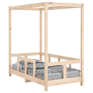vidaXL S&auml;ngram f&ouml;r barns&auml;ng 70x140 cm massiv furu