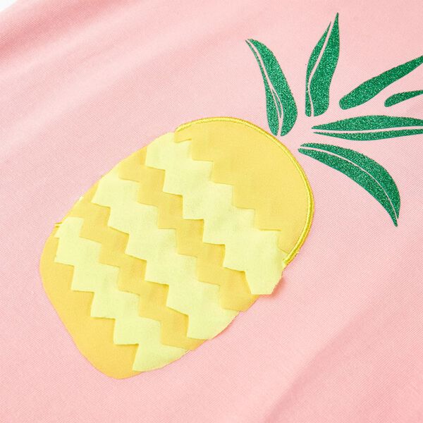 T-shirt för barn rosa 140