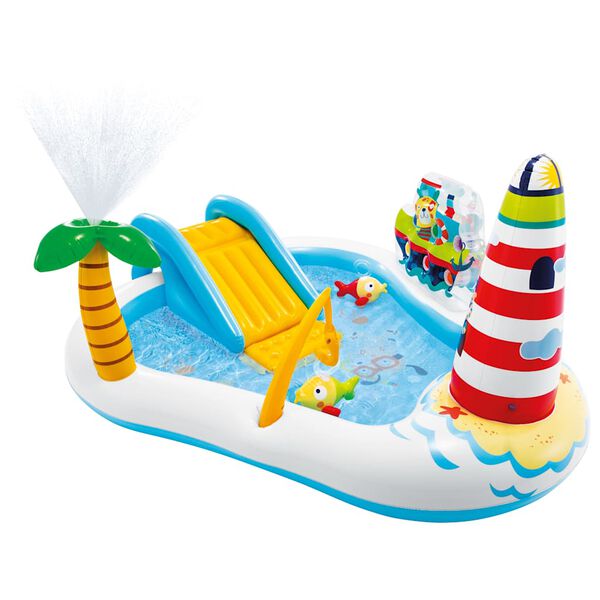 Intex Vattenlekplats Pool Fishing Fun Play Center 218x188x99 cm