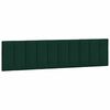 vidaXL Bed with Mattress "Hanko" Dark Green 200x200 cm Velvet