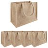 vidaXL Jutep&aring;sar 5 Naturlig 26 x 22 x 14 cm 100% Tossa Jute