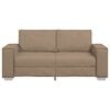 vidaXL Soffa Cappuccino 180 x 80 x 84 cm tyg