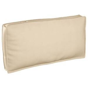 vidaXL Kudde Beige 120 x 60 x 12 cm Oxford Tyg