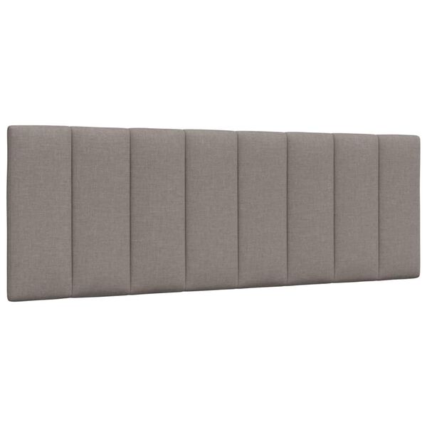vidaXL Headboard Cushion "Hanko" Taupe 120 cm Fabric
