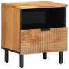 vidaXL S&auml;ngbord 40x33x46 cm massivt tr&auml; akacia
