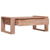 vidaXL Soffbord 110x60x40 cm massiv teak
