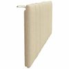 vidaXL Headboard Cushion "Hanko" Cream 140 cm Fabric